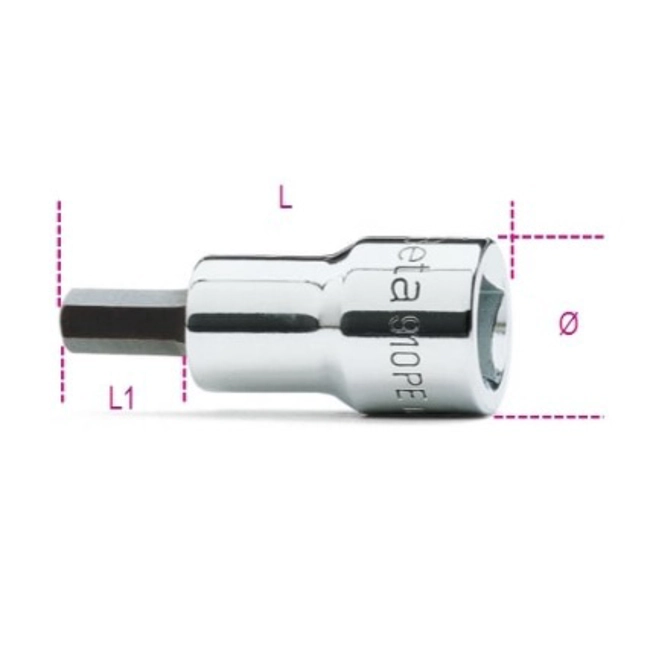 Vendita online Chiavi a bussola maschio esagonale art.910 PE4